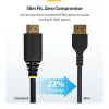 StarTech.com 1,5 m plonas HDMI 2.0 laidas su eternetu, lankstus sertifikuotas, UHD 4K 60Hz HDR10, tvirtas aramido pluoštas, TPE apvalkalas