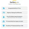 StarTech.com 1,5 m plonas HDMI 2.0 laidas su eternetu, lankstus sertifikuotas, UHD 4K 60Hz HDR10, tvirtas aramido pluoštas, TPE apvalkalas