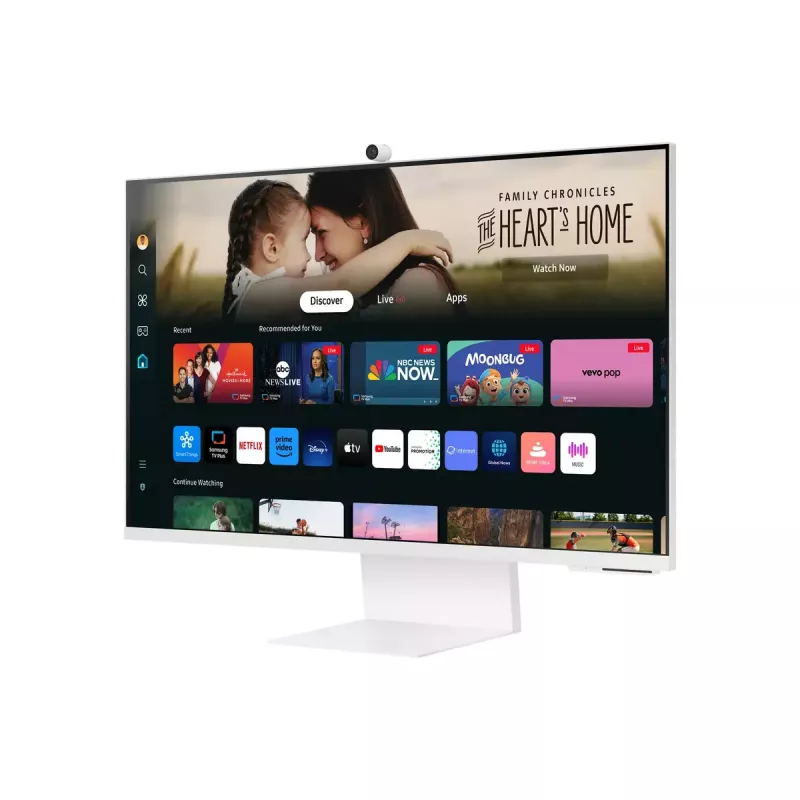 Samsung M80D kompiuterio monitorius 81,3 cm (32 coliai) 3840 x 2160 pikselių 4K Ultra HD LED Baltas