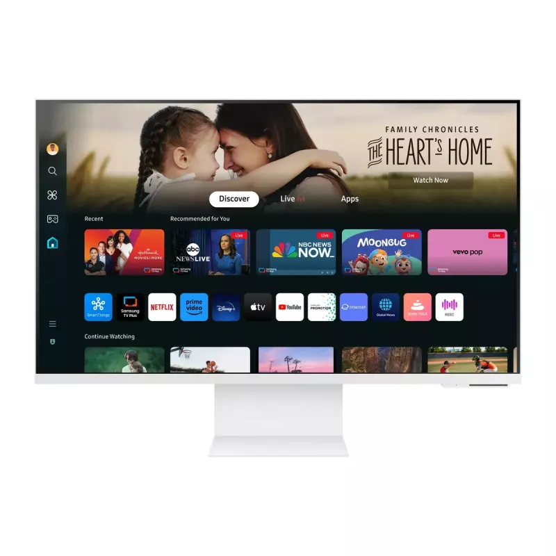 Samsung M80D kompiuterio monitorius 81,3 cm (32 coliai) 3840 x 2160 pikselių 4K Ultra HD LED Baltas