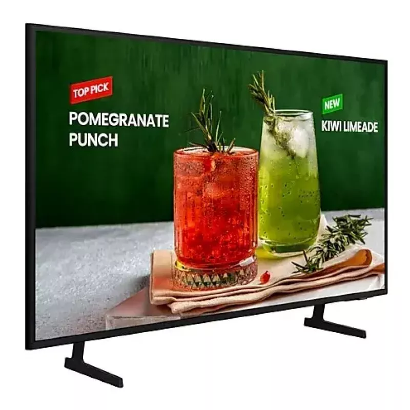 Samsung BE75D-H skaitmeninės reklamos plokščiasis ekranas 190,5 cm (75 col.) LED Wi-Fi 4K Ultra HD juodas Tizen 16/7