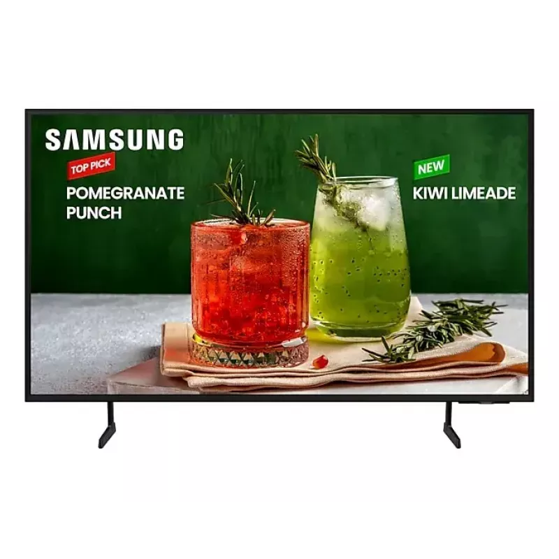 Samsung BE75D-H skaitmeninės reklamos plokščiasis ekranas 190,5 cm (75 col.) LED Wi-Fi 4K Ultra HD juodas Tizen 16/7