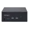 StarTech.com P2CDD143-KVM-SWITCH KVM jungiklis juodas