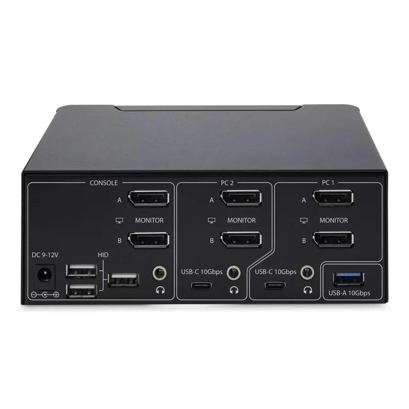 StarTech.com P2CDD143-KVM-SWITCH KVM jungiklis juodas