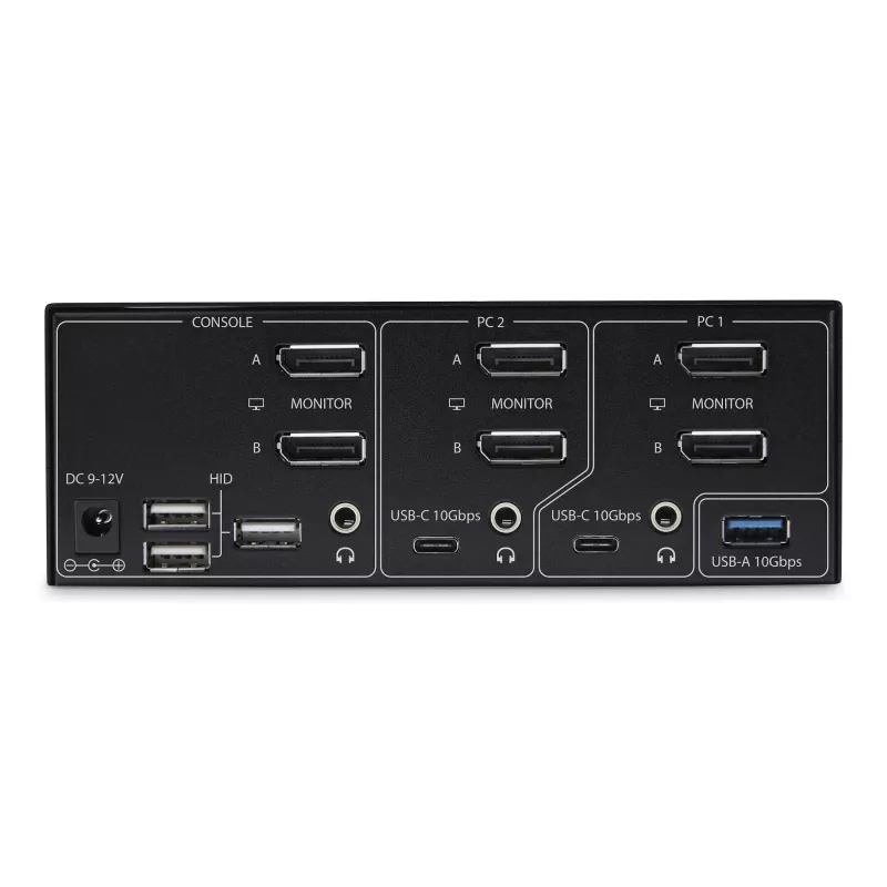 StarTech.com P2CDD143-KVM-SWITCH KVM jungiklis juodas