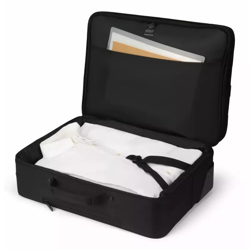 Dėklas ant ratų DICOTA D32036-RPET 43,9 cm 17,3 colio juodas