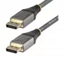 StarTech.com 1 pėdos (30 cm) DisplayPort 1.4 laidas - 8K 60Hz HDR10 - Ultra HD 4K 120Hz vaizdas - DP 1.4 laidas / kabelis - Monitoriams / ekranams - DisplayPort į DisplayPort - Vyriškas / Vyriškas