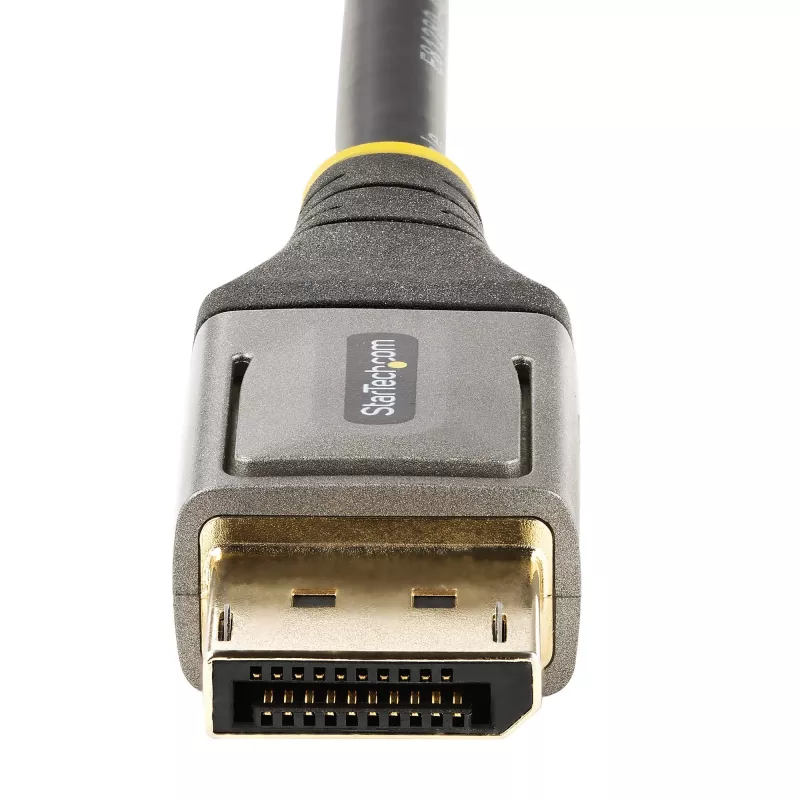StarTech.com 1 pėdos (30 cm) DisplayPort 1.4 laidas - 8K 60Hz HDR10 - Ultra HD 4K 120Hz vaizdas - DP 1.4 laidas / kabelis - Monitoriams / ekranams - DisplayPort į DisplayPort - Vyriškas / Vyriškas