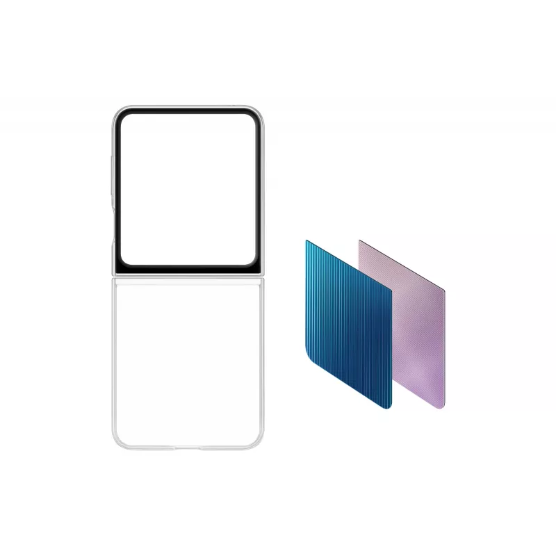Samsung EF-ZF731CTEGWW FlipSuit Case skaidrus telefono dėklas, skirtas Galaxy Z Flip5