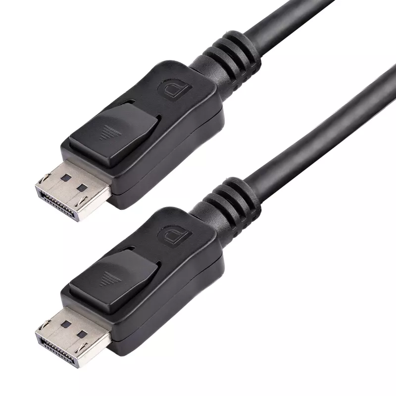 StarTech.com 10ft (3m) DisplayPort 1.2 laidas - 4K x 2K Ultra HD VESA sertifikuotas DisplayPort laidas - DP į DP monitoriaus laidas - DP vaizdo/ekrano laidas su fiksavimo jungtimis