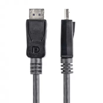 StarTech.com 10ft (3m) DisplayPort 1.2 laidas - 4K x 2K Ultra HD VESA sertifikuotas DisplayPort laidas - DP į DP monitoriaus laidas - DP vaizdo/ekrano laidas su fiksavimo jungtimis