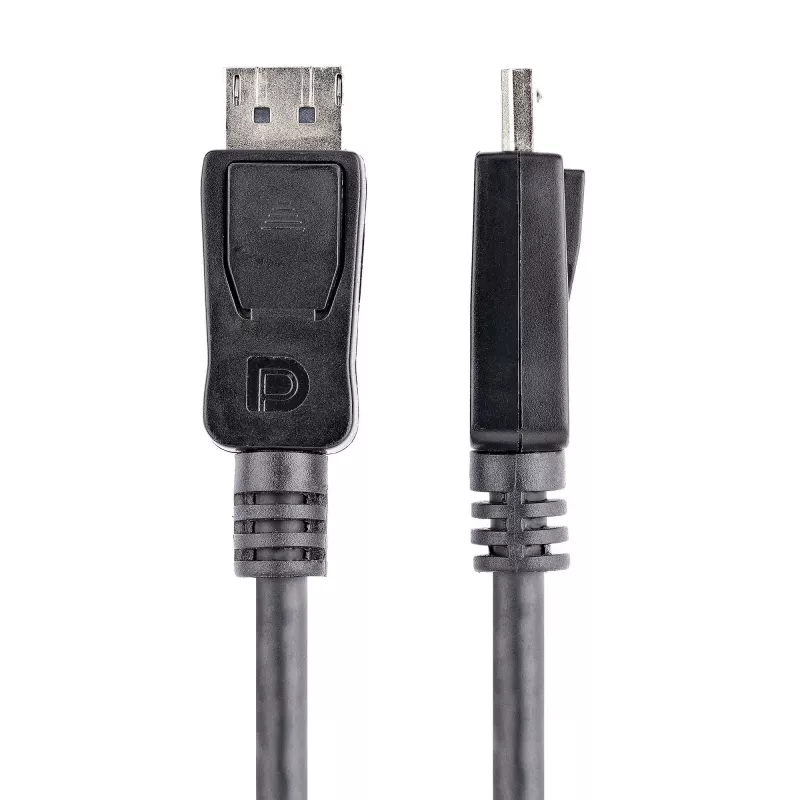 StarTech.com 10ft (3m) DisplayPort 1.2 laidas - 4K x 2K Ultra HD VESA sertifikuotas DisplayPort laidas - DP į DP monitoriaus laidas - DP vaizdo/ekrano laidas su fiksavimo jungtimis