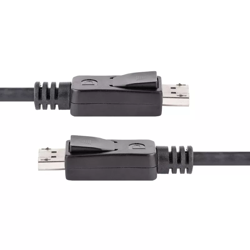StarTech.com 10ft (3m) DisplayPort 1.2 laidas - 4K x 2K Ultra HD VESA sertifikuotas DisplayPort laidas - DP į DP monitoriaus laidas - DP vaizdo/ekrano laidas su fiksavimo jungtimis