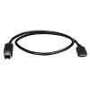 StarTech.com USB-C į USB-B spausdintuvo laidas - vyriškas/vyriškas - 0,5 m - USB 2.0
