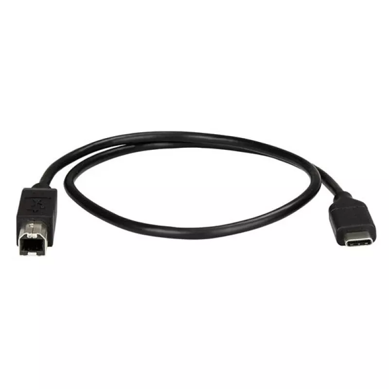 StarTech.com USB-C į USB-B spausdintuvo laidas - vyriškas/vyriškas - 0,5 m - USB 2.0