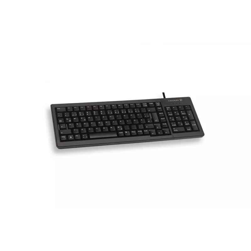 CHERRY XS Complete G84-5200 klaviatūra, biuro, USB, QWERTY, JAV anglų, juoda
