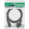InLine maitinimo laidas, CEE 7/7 kampuotas / 3 kontaktų IEC C13 kištukas, 2,5 m