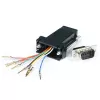 StarTech.com DB9 į RJ45 modulinis adapteris - M/F, DB-9, RJ-45, juodos spalvos