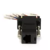 StarTech.com DB9 į RJ45 modulinis adapteris - M/F, DB-9, RJ-45, juodos spalvos