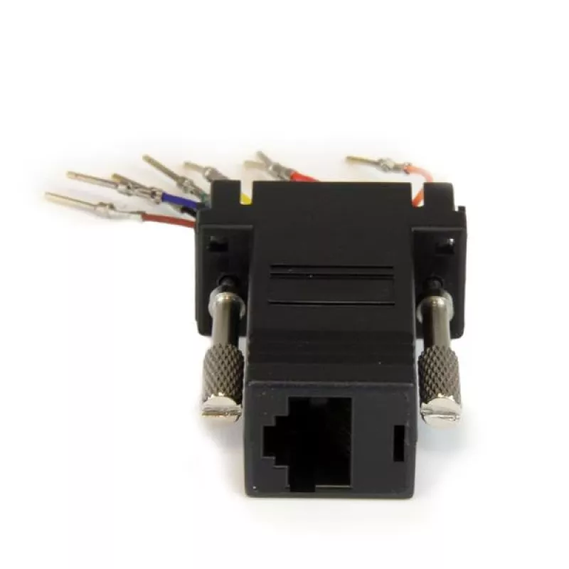 StarTech.com DB9 į RJ45 modulinis adapteris - M/F, DB-9, RJ-45, juodos spalvos
