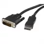 StarTech.com DP2DVIMM10 3 m (10 ft) DisplayPort–DVI-D adapterinis kabelis, kištukas/kištukas, pasyvus, 1920x1200 / 1080p, juodas