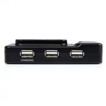 StarTech.com 6 prievadų USB 3.0 / USB 2.0 kombinuotas šakotuvas su 2A įkrovimo prievadu – 2x USB 3.0 ir 4x USB 2.0
