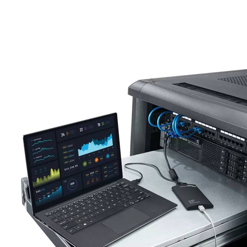 StarTech.com KVM adapteris nešiojamam kompiuteriui į serverio konsolę USB 2.0