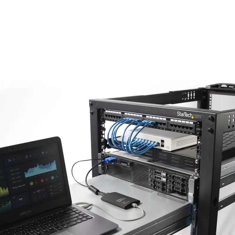 StarTech.com KVM adapteris nešiojamam kompiuteriui į serverio konsolę USB 2.0