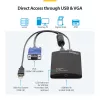 StarTech.com KVM adapteris nešiojamam kompiuteriui į serverio konsolę USB 2.0
