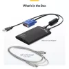 StarTech.com KVM adapteris nešiojamam kompiuteriui į serverio konsolę USB 2.0