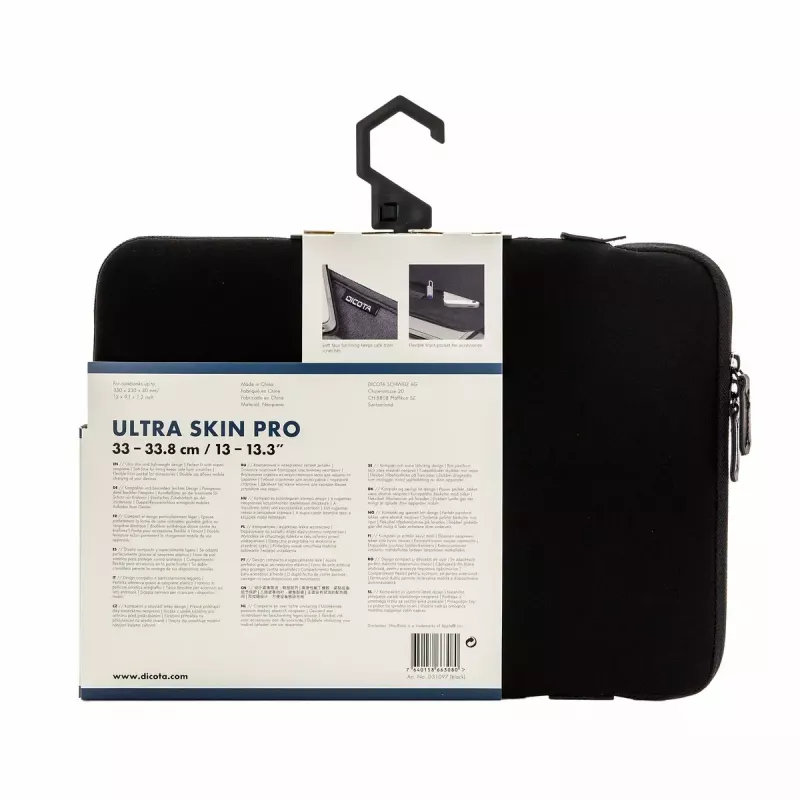 Dėklas nešiojamam kompiuteriui DICOTA Ultra Skin PRO 33,8 cm (13,3 colio)