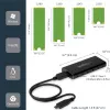 StarTech.com M.2 SSD dėklas M.2 SATA diskams – USB 3.1 (10Gbps) su USB-C laidu