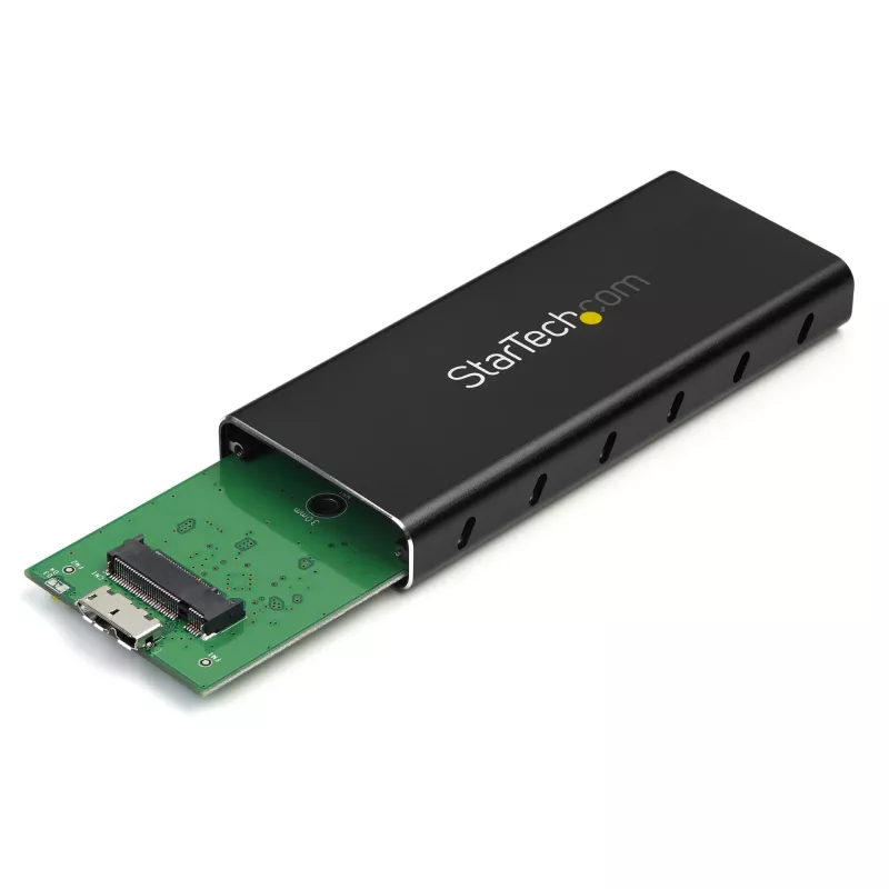 StarTech.com M.2 SSD dėklas M.2 SATA diskams – USB 3.1 (10Gbps) su USB-C laidu