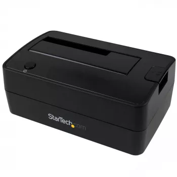 StarTech.com Vieno disko USB 3.1 į SATA kietojo disko dokas, USB 3.1 (10 Gbps), išorinis 2,5/3,5 colio SATA III HDD/SSD dokas, įkrovimas iš viršaus