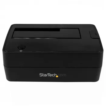StarTech.com Vieno disko USB 3.1 į SATA kietojo disko dokas, USB 3.1 (10 Gbps), išorinis 2,5/3,5 colio SATA III HDD/SSD dokas, įkrovimas iš viršaus