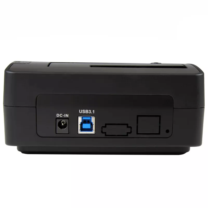 StarTech.com Vieno disko USB 3.1 į SATA kietojo disko dokas, USB 3.1 (10 Gbps), išorinis 2,5/3,5 colio SATA III HDD/SSD dokas, įkrovimas iš viršaus