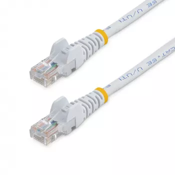 StarTech.com Cat5e Ethernet Patch Cable su Snagless RJ45 jungtimis - 10 m, balta
