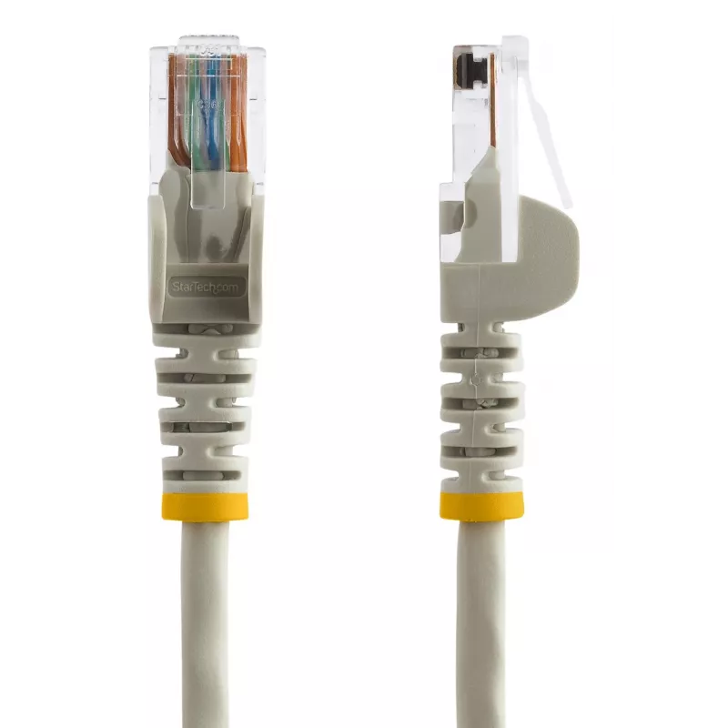 StarTech.com Cat5e Ethernet Patch Cable su apsaugotais RJ45 jungtimis – 10 m, pilka