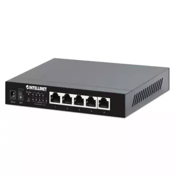 Nevaldomas jungiklis Intellinet 5 prievadų 2,5G Ethernet PoE+ 55W