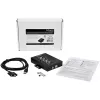 StarTech.com 4 prievadų nuoseklusis USB į RS232/RS485/RS422 adapteris – pramoninis USB 2.0 į DB9 keitiklis, IP30, montuojamas ant DIN bėgio, metalinis, 15kV ESD apsauga