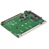 StarTech.com M.2 SATA SSD į 2,5 colio SATA adapteris - M.2 NGFF į SATA keitiklis - 7 mm - atviro rėmo laikiklis - M2 kietojo disko adapteris
