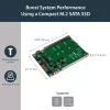 StarTech.com M.2 SATA SSD į 2,5 colio SATA adapteris - M.2 NGFF į SATA keitiklis - 7 mm - atviro rėmo laikiklis - M2 kietojo disko adapteris