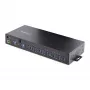 StarTech.com 16 prievadų pramoninis USB 3.0 šakotuvas 5Gbps, metalinis, DIN/bėgelis/stovo montavimas, ESD apsauga, gnybtų bloko maitinimas, iki 120W bendras USB įkrovimas, dviejų pagrindinių kompiuterių perjungimas
