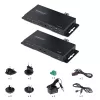 „StarTech.com“ HDMI per šviesolaidį plėtiklio rinkinys, 4K 60Hz iki 3300 pėdų/1 km (vienmodis) arba 1000 pėdų/300 m (daugiamodis) LC šviesolaidis, HDR, HDCP, 3,5 mm garso/RS232/IR plėtiklis, siųstuvas ir imtuvas