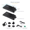 „StarTech.com“ HDMI per šviesolaidį plėtiklio rinkinys, 4K 60Hz iki 3300 pėdų/1 km (vienmodis) arba 1000 pėdų/300 m (daugiamodis) LC šviesolaidis, HDR, HDCP, 3,5 mm garso/RS232/IR plėtiklis, siųstuvas ir imtuvas