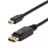 StarTech.com 10ft (3m) Mini DisplayPort į DisplayPort 1.2 laidas – 4K x 2K UHD Mini DisplayPort į DisplayPort adapterio laidas – Mini DP į DP laidas monitoriui – mDP į DP keitiklio laidas