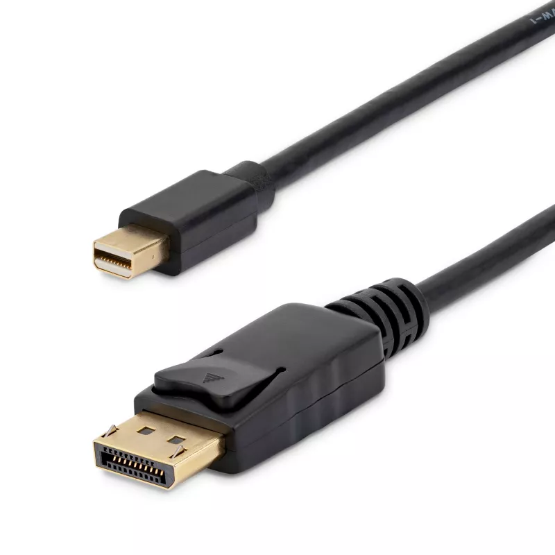 StarTech.com 10ft (3m) Mini DisplayPort į DisplayPort 1.2 laidas – 4K x 2K UHD Mini DisplayPort į DisplayPort adapterio laidas – Mini DP į DP laidas monitoriui – mDP į DP keitiklio laidas