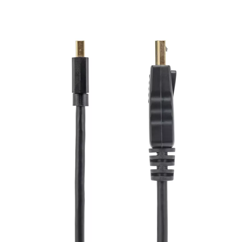 StarTech.com 10ft (3m) Mini DisplayPort į DisplayPort 1.2 laidas – 4K x 2K UHD Mini DisplayPort į DisplayPort adapterio laidas – Mini DP į DP laidas monitoriui – mDP į DP keitiklio laidas