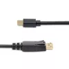StarTech.com 10ft (3m) Mini DisplayPort į DisplayPort 1.2 laidas – 4K x 2K UHD Mini DisplayPort į DisplayPort adapterio laidas – Mini DP į DP laidas monitoriui – mDP į DP keitiklio laidas