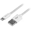 StarTech.com 2 m USB į Lightning laidas – ilgas iPhone/iPad/iPod įkrovimo laidas – Lightning į USB – Apple MFi sertifikuotas – baltas